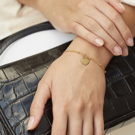 Heart Bracelet Gold
